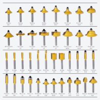 100 Pc Router Bit Set C