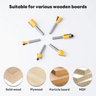 100 Pc Router Bit Set E