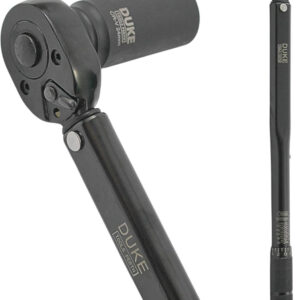 DUKE Tools 470mm Torque Wrench 1/2 Inch Square Drive 20-210Nm (2 – 21.4 KGM /10-150 Ft. Lb)