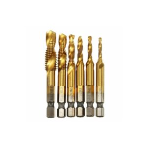 Duke Tools 6 Pc Metric Drill & Tap Bit Set