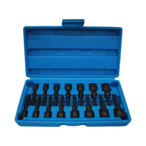 DUKE Tools Magnetic Impact Nut Driver Set 15 Pcs SAE & Metric 1/4 Inch Quick Change