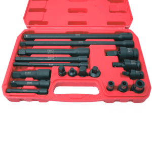 DUKE Tools Ultimate Impact Socket Extension & Adapter Set 1/2″, 3/8″ & 1/4″ Drive